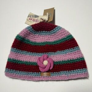 KuSan Wool Blend Hand Made Crochet Beanie